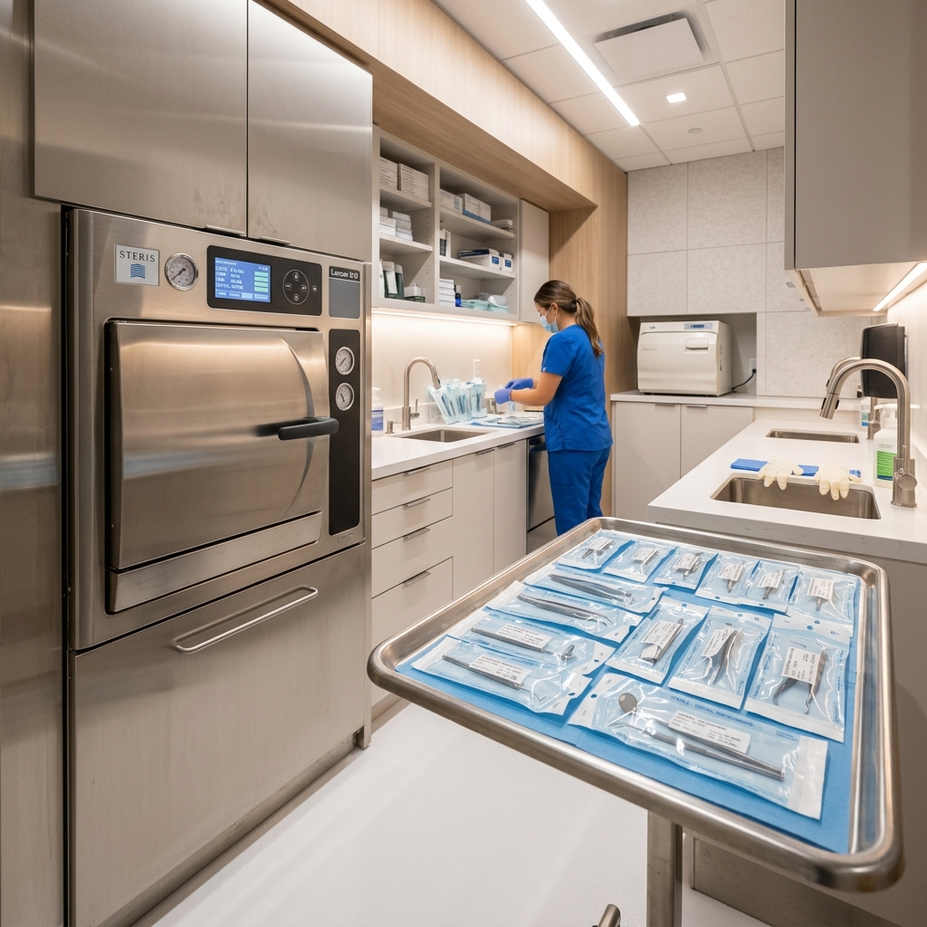 Hospital-Grade 6-Step Sterilization